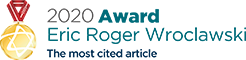 Award Eric Roger Wroclawski The most cited article (2020)