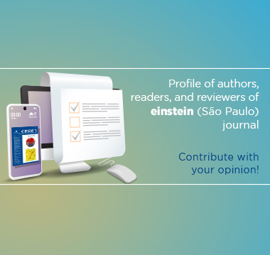 Survey – einstein (São Paulo) authors, readers, and reviewers profile
