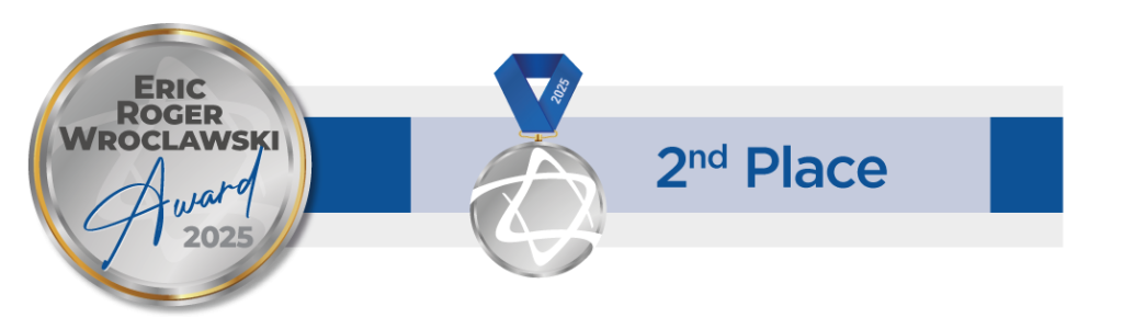 2025 Award – Eric Roger Wroclawski 2nd place